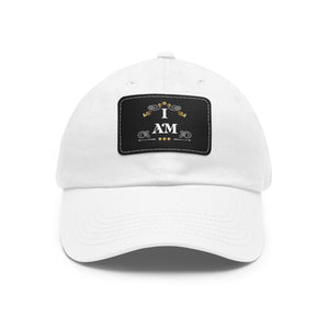 I amDad Hat with Leather Patch (Rectangle) - TBM