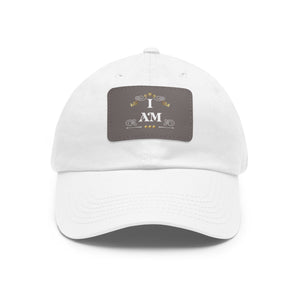 I amDad Hat with Leather Patch (Rectangle) - TBM