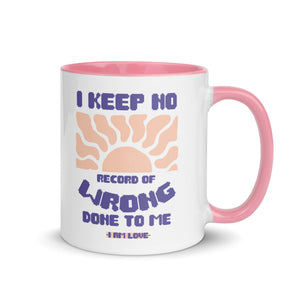 I KEEP NO WRONG Mug with Color Inside - TBM