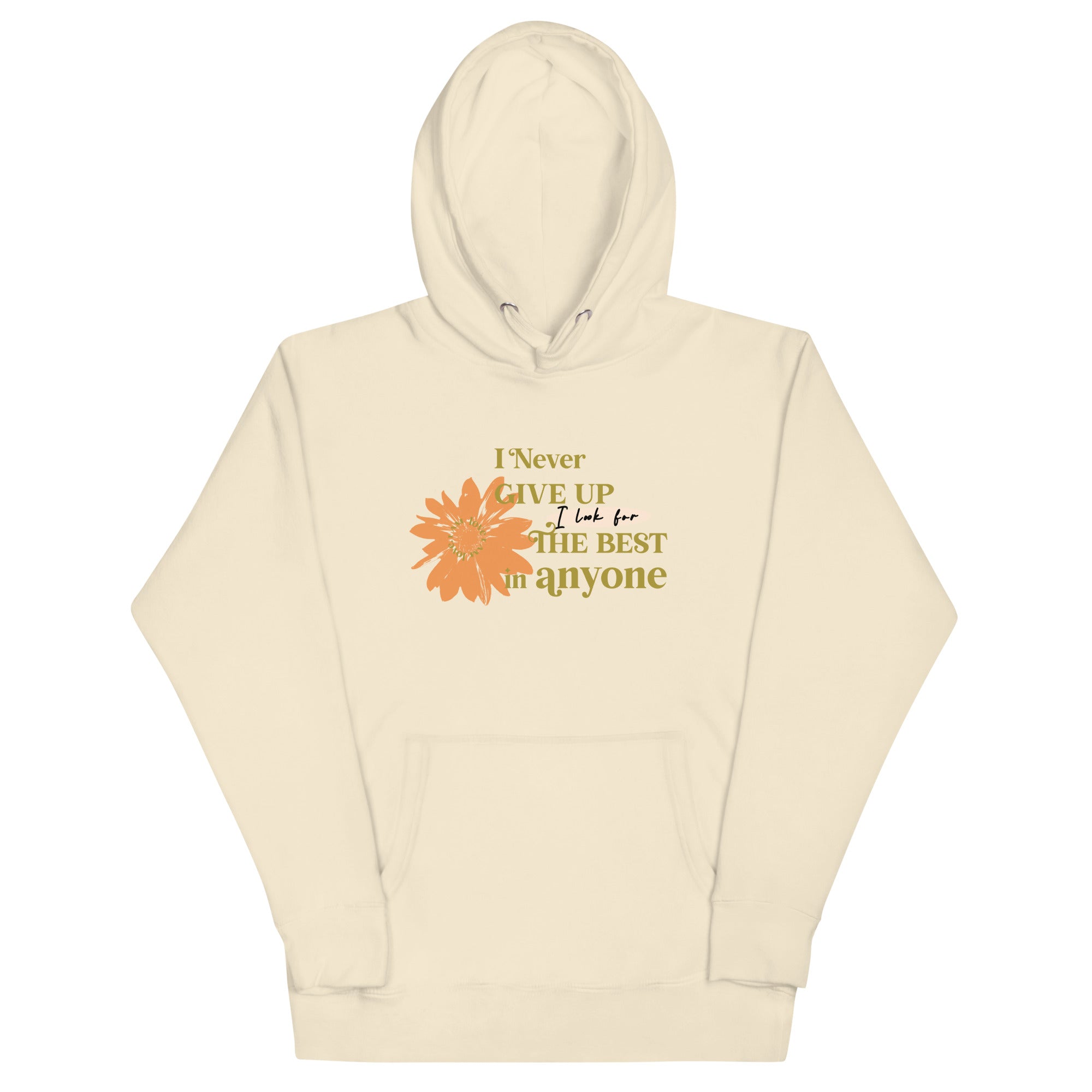 I Never Give Up Unisex Hoodie - TBM