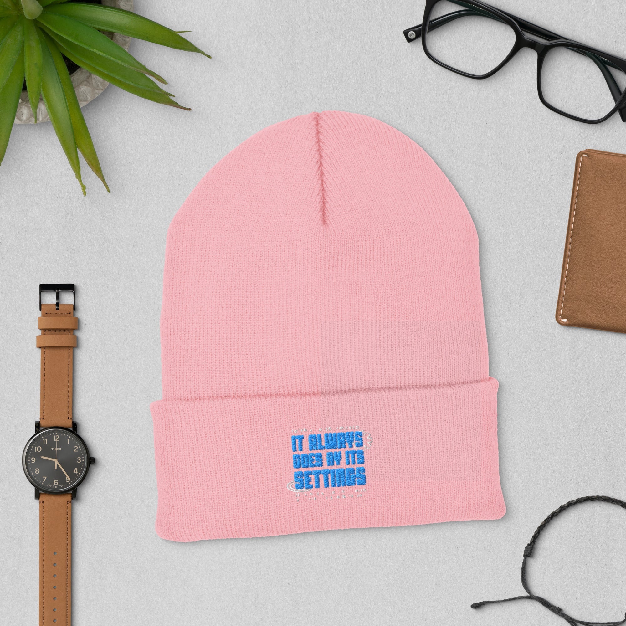 It Always Goes Cuffed Beanie - TBM