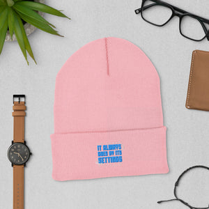 It Always Goes Cuffed Beanie - TBM