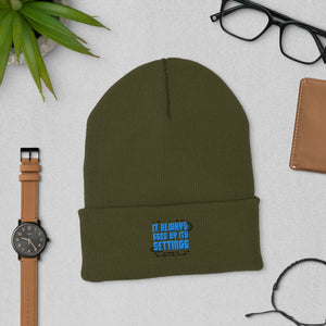 It Always Goes Cuffed Beanie - TBM