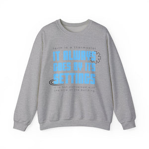 It Always goes Unisex Heavy Blend™ Crewneck Sweatshirt - TBM