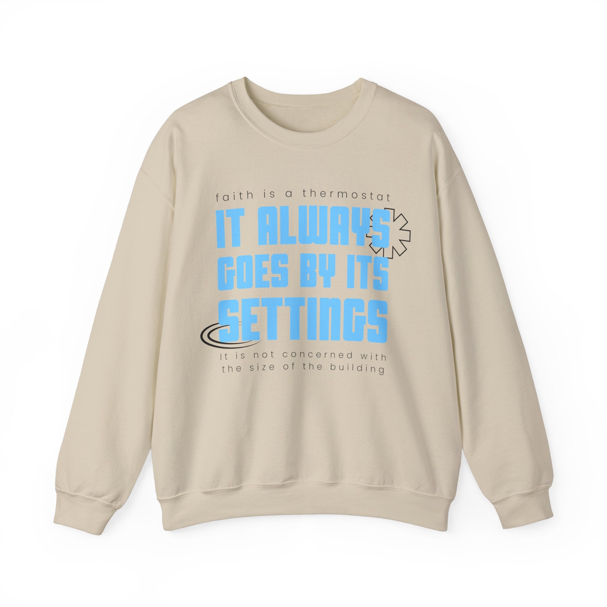 It Always goes Unisex Heavy Blend™ Crewneck Sweatshirt - TBM