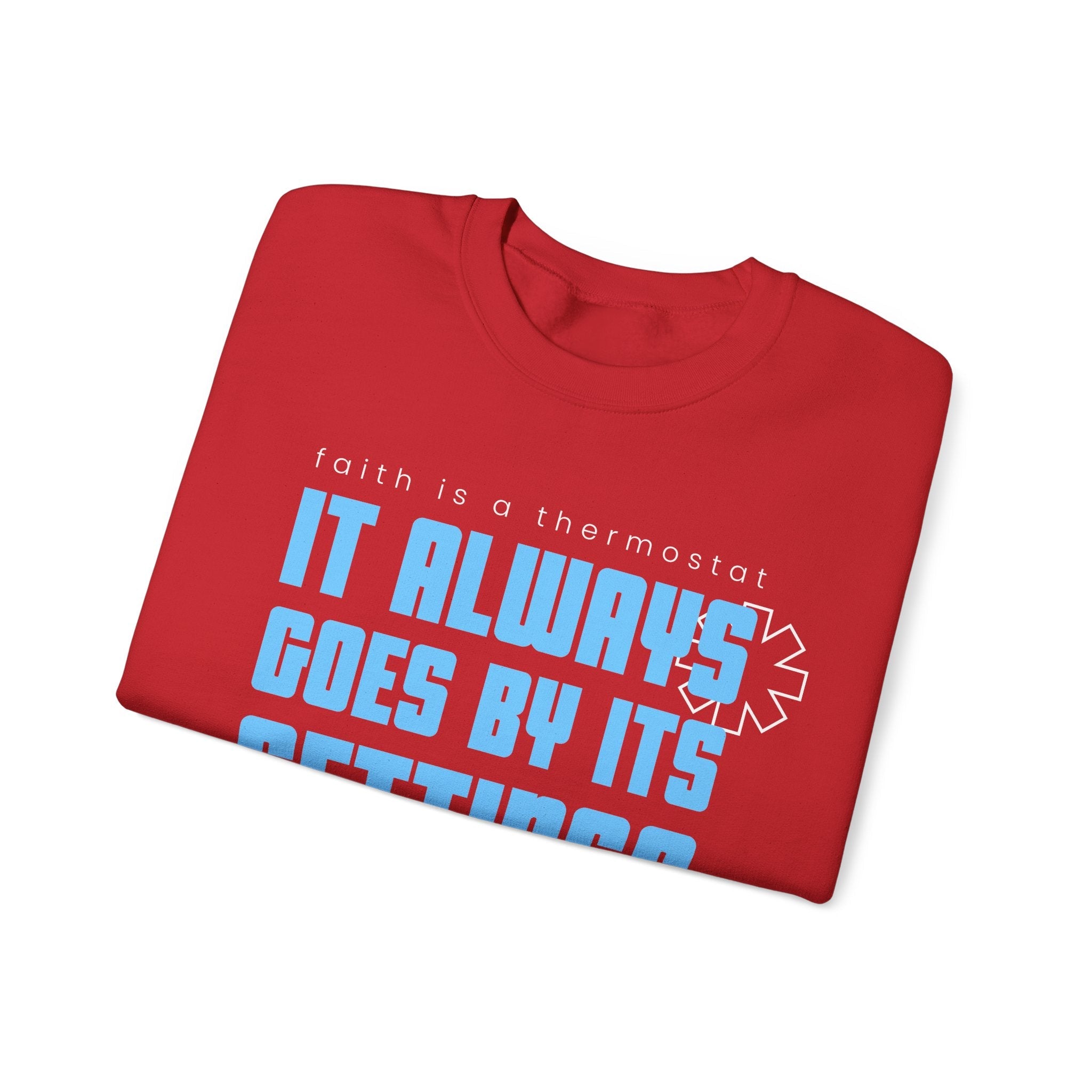 It Always Goes Unisex Heavy Blend™ Crewneck Sweatshirt - TBM