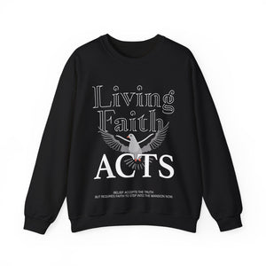 Living Faith Unisex Heavy Blend™ Crewneck Sweatshirt - TBM