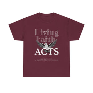 Living Faith Unisex Heavy Cotton Tee - TBM
