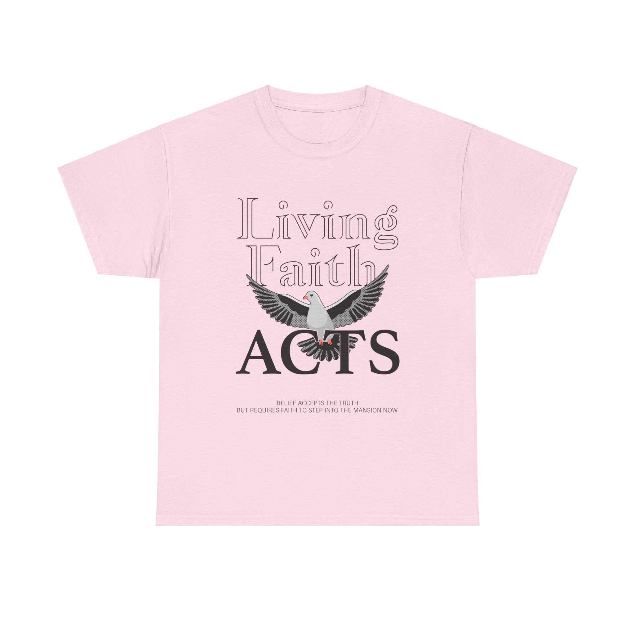 Living Faith Unisex Heavy Cotton Tee - TBM