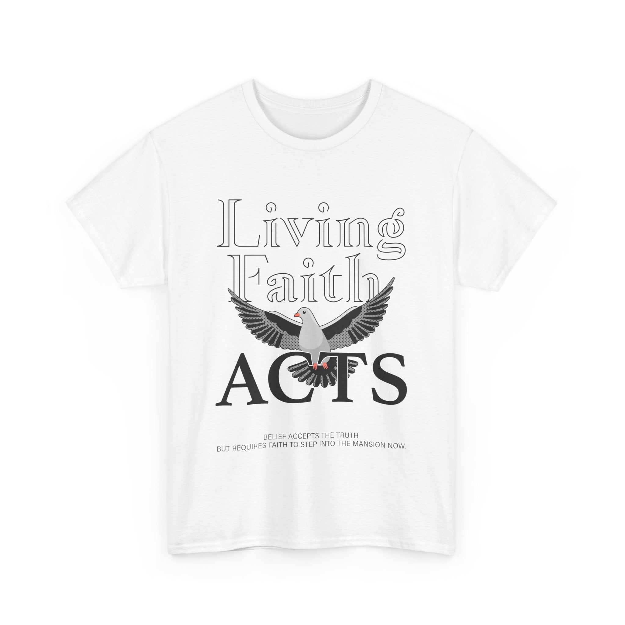 Living Faith Unisex Heavy Cotton Tee - TBM