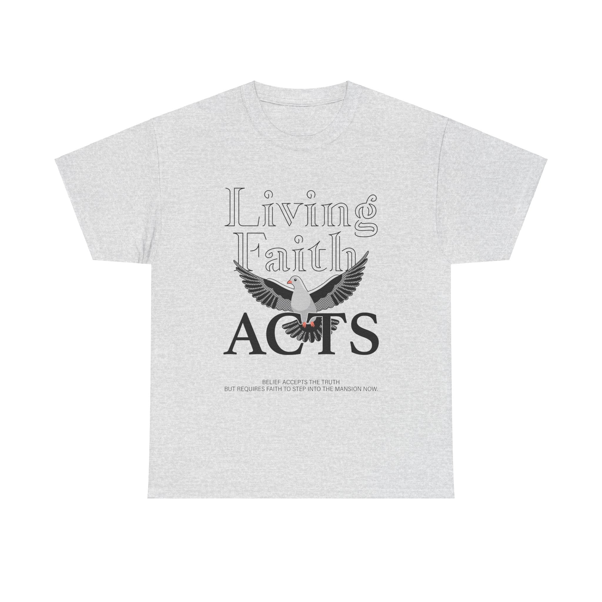 Living Faith Unisex Heavy Cotton Tee - TBM