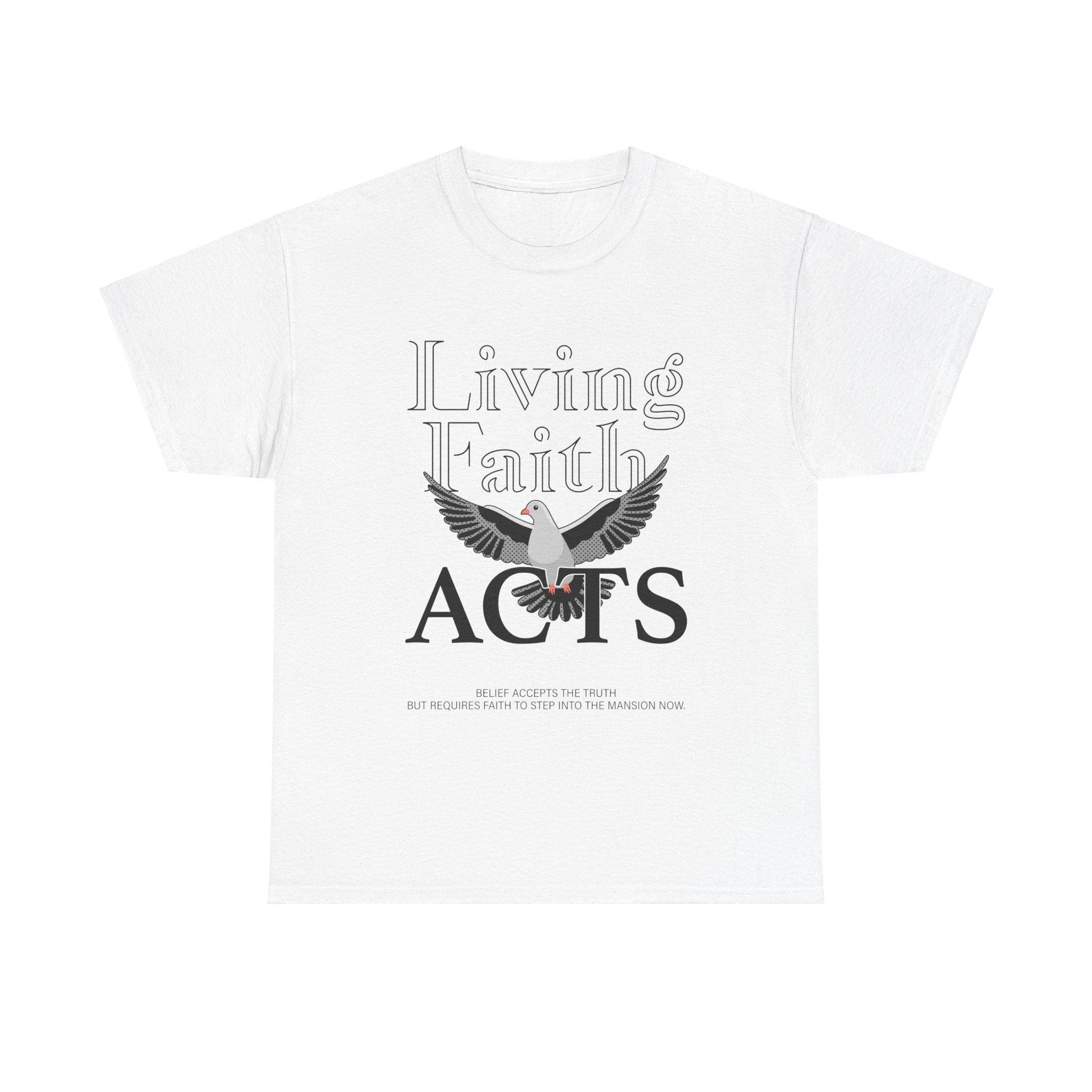 Living Faith Unisex Heavy Cotton Tee - TBM