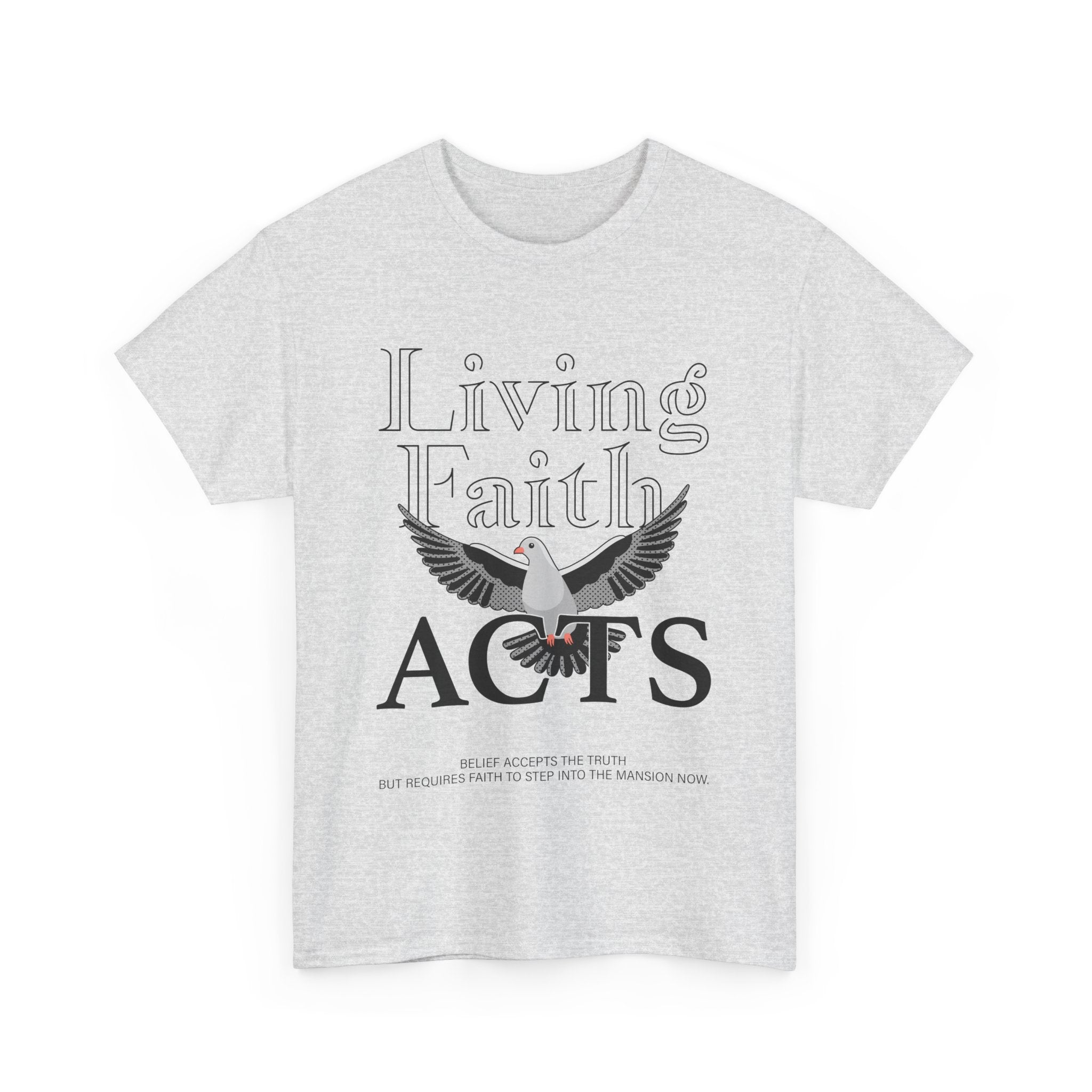 Living Faith Unisex Heavy Cotton Tee - TBM
