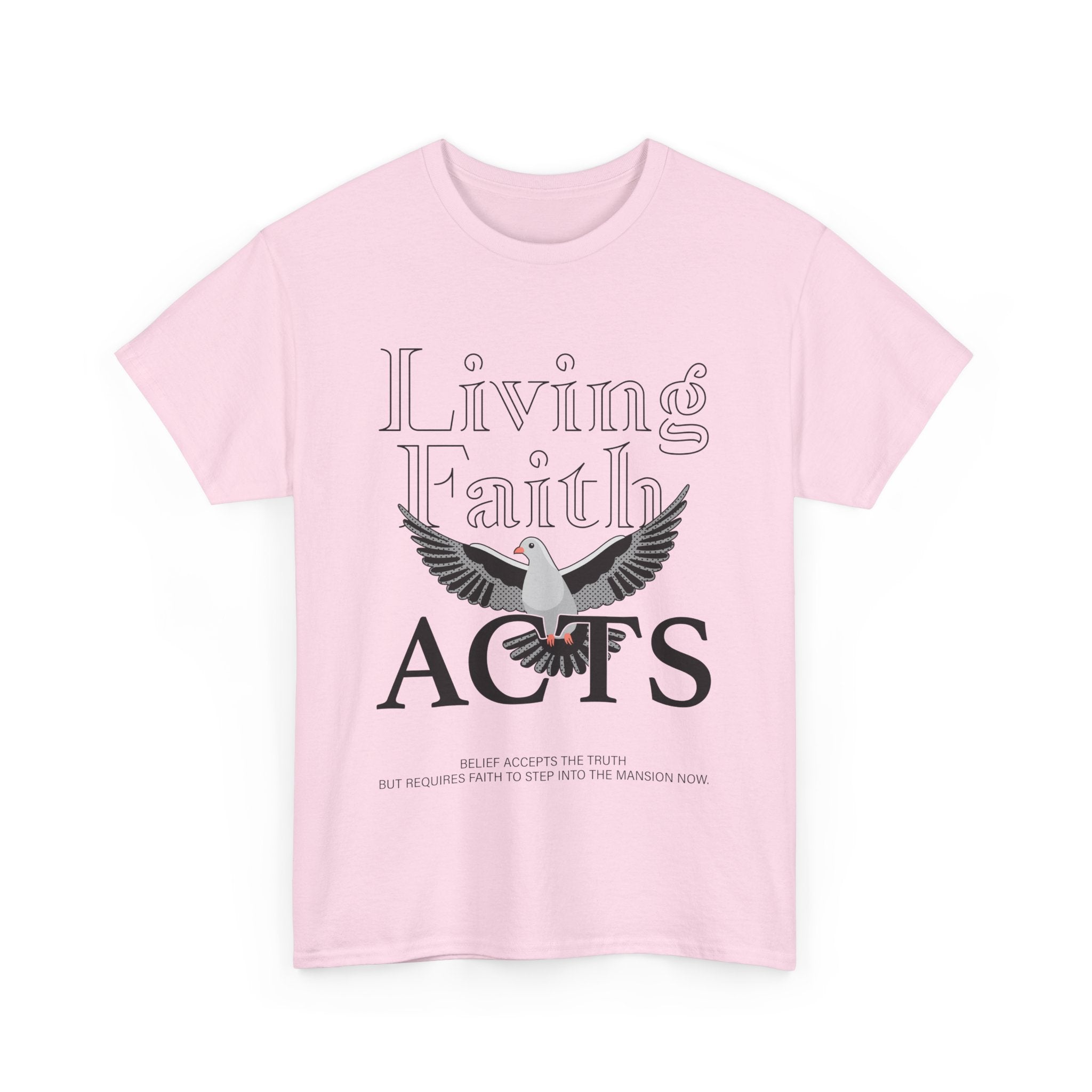 Living Faith Unisex Heavy Cotton Tee - TBM