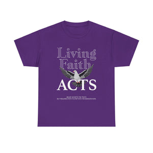 Living Faith Unisex Heavy Cotton Tee - TBM