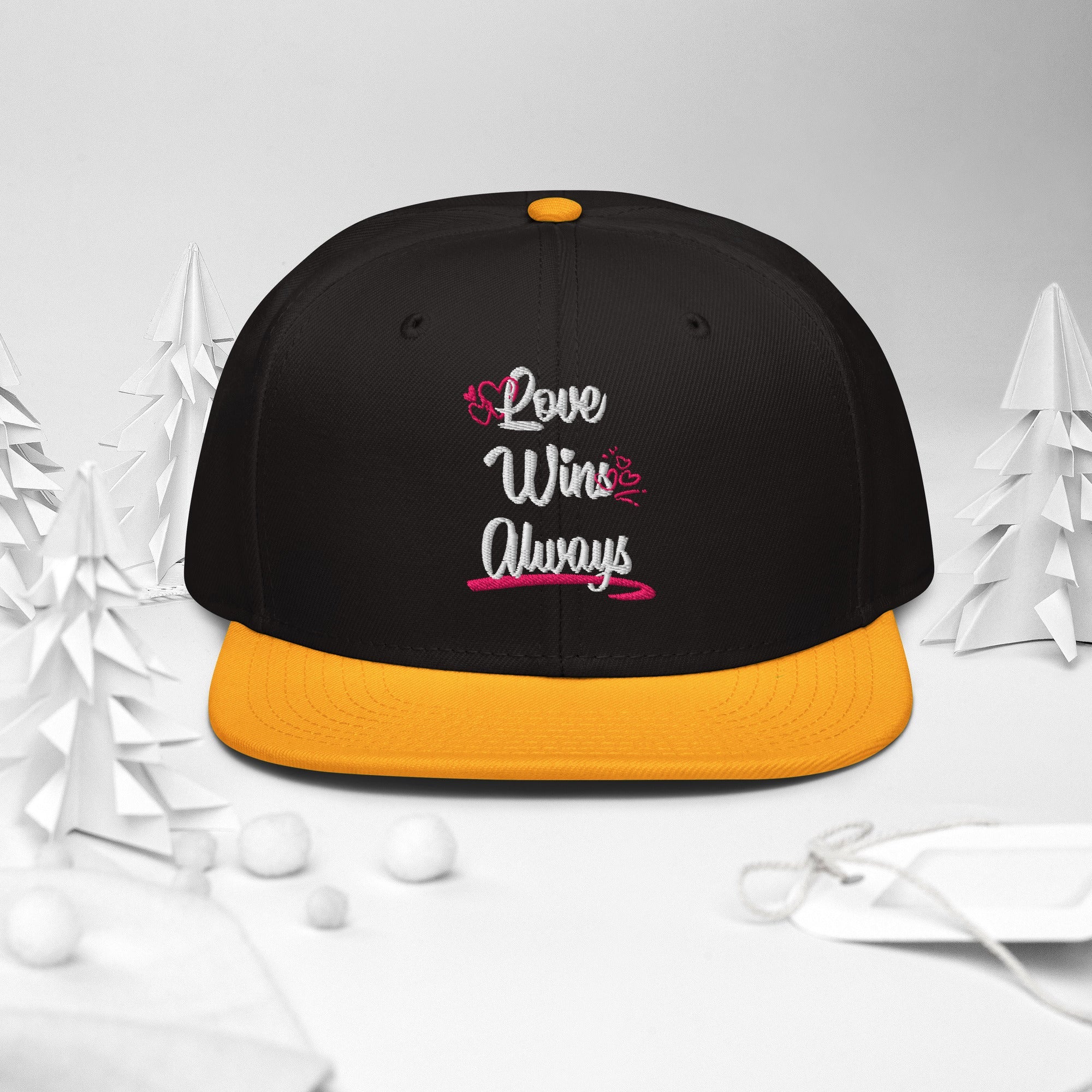 Love Win Always Snapback Hat - TBM