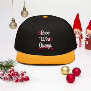 Love Win Always Snapback Hat - TBM