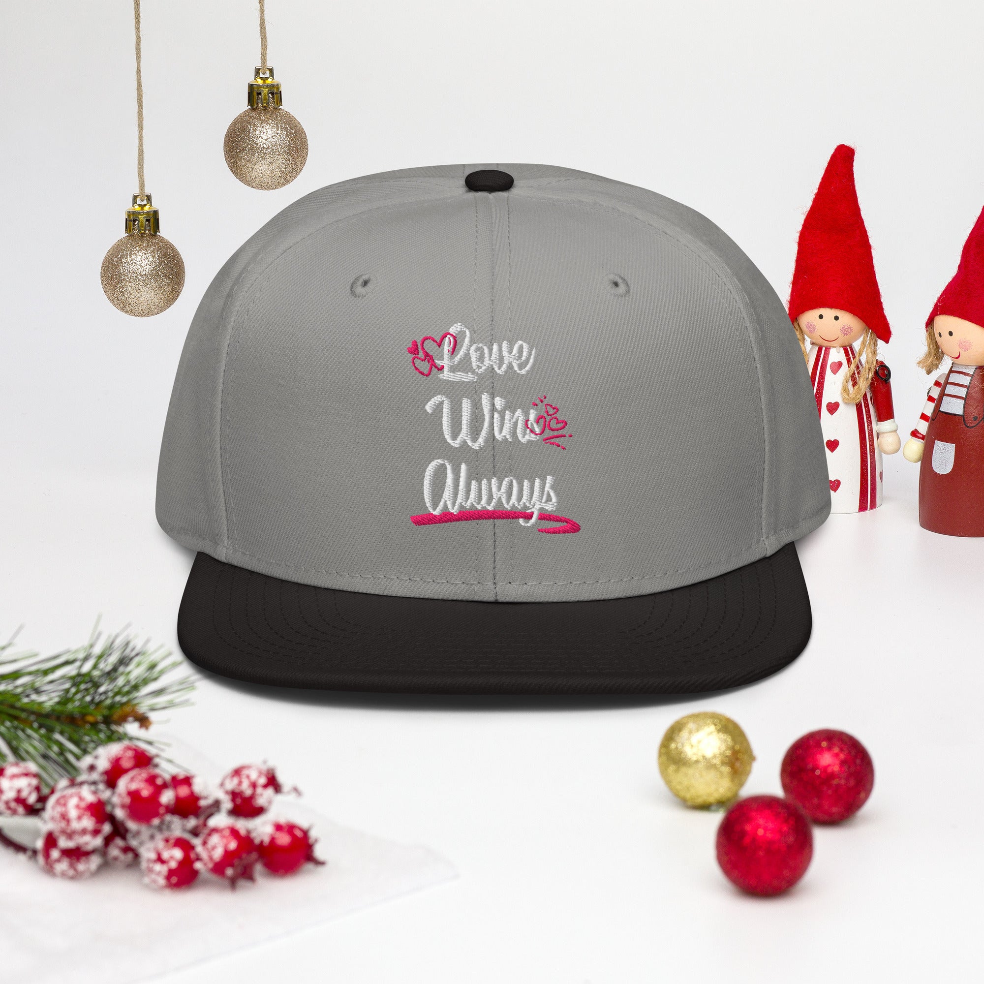 Love Win Always Snapback Hat - TBM