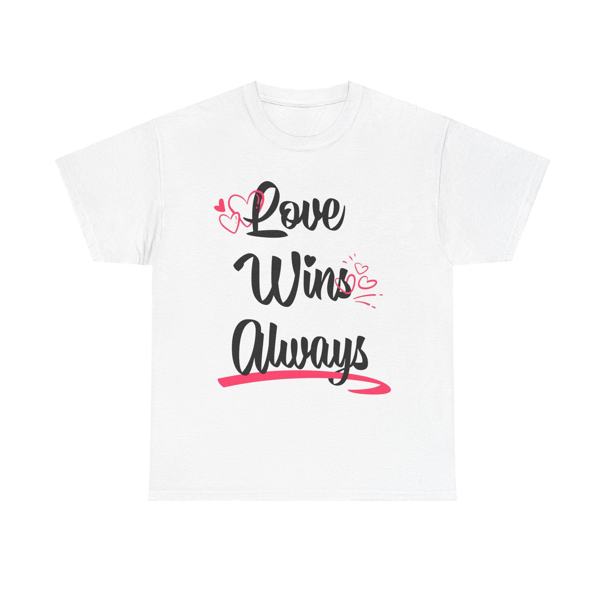 Love Win Always Unisex Heavy Cotton Tee - TBM