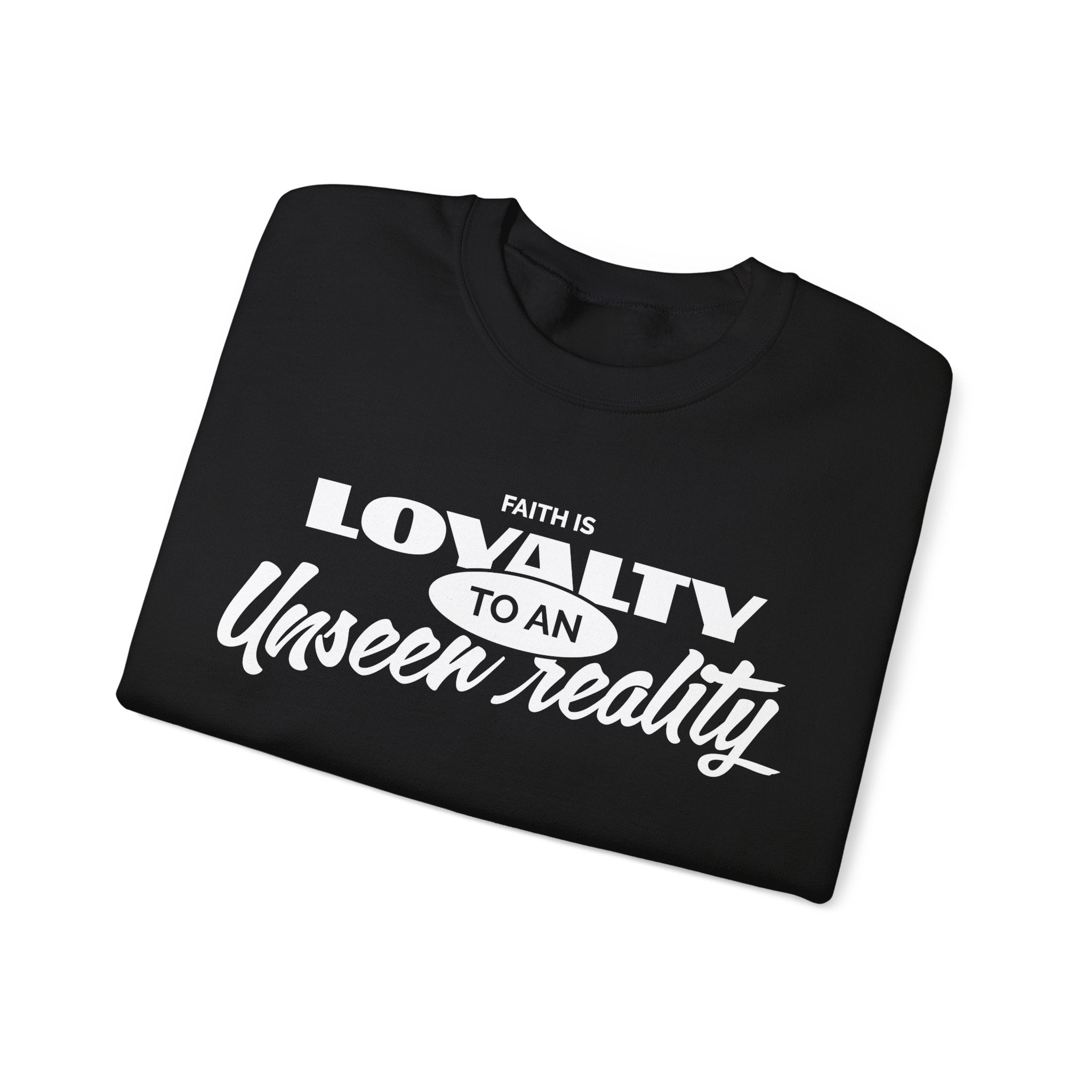 Loyalty To An Unisex Heavy Blend™ Crewneck Sweatshirt - TBM