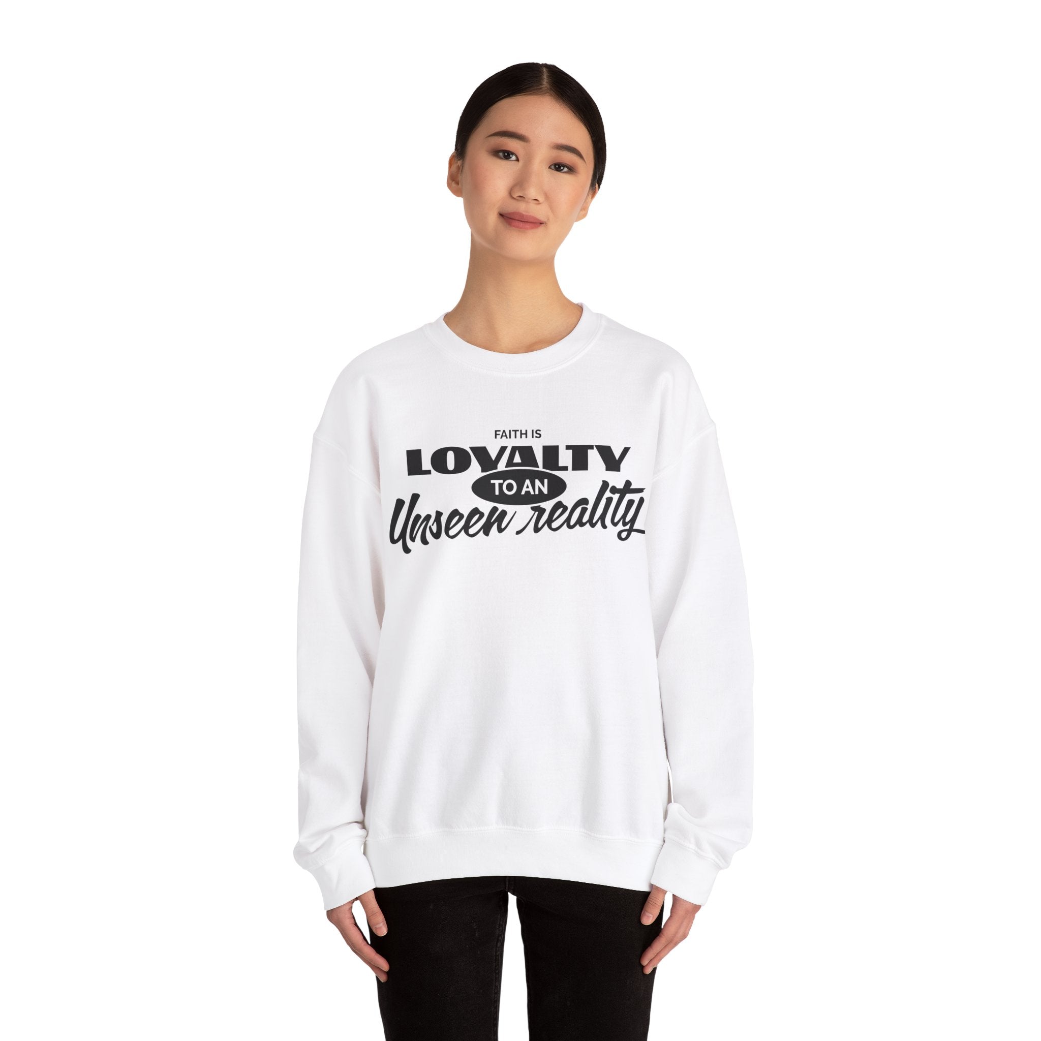 Loyalty To An Unisex Heavy Blend™ Crewneck Sweatshirt - TBM