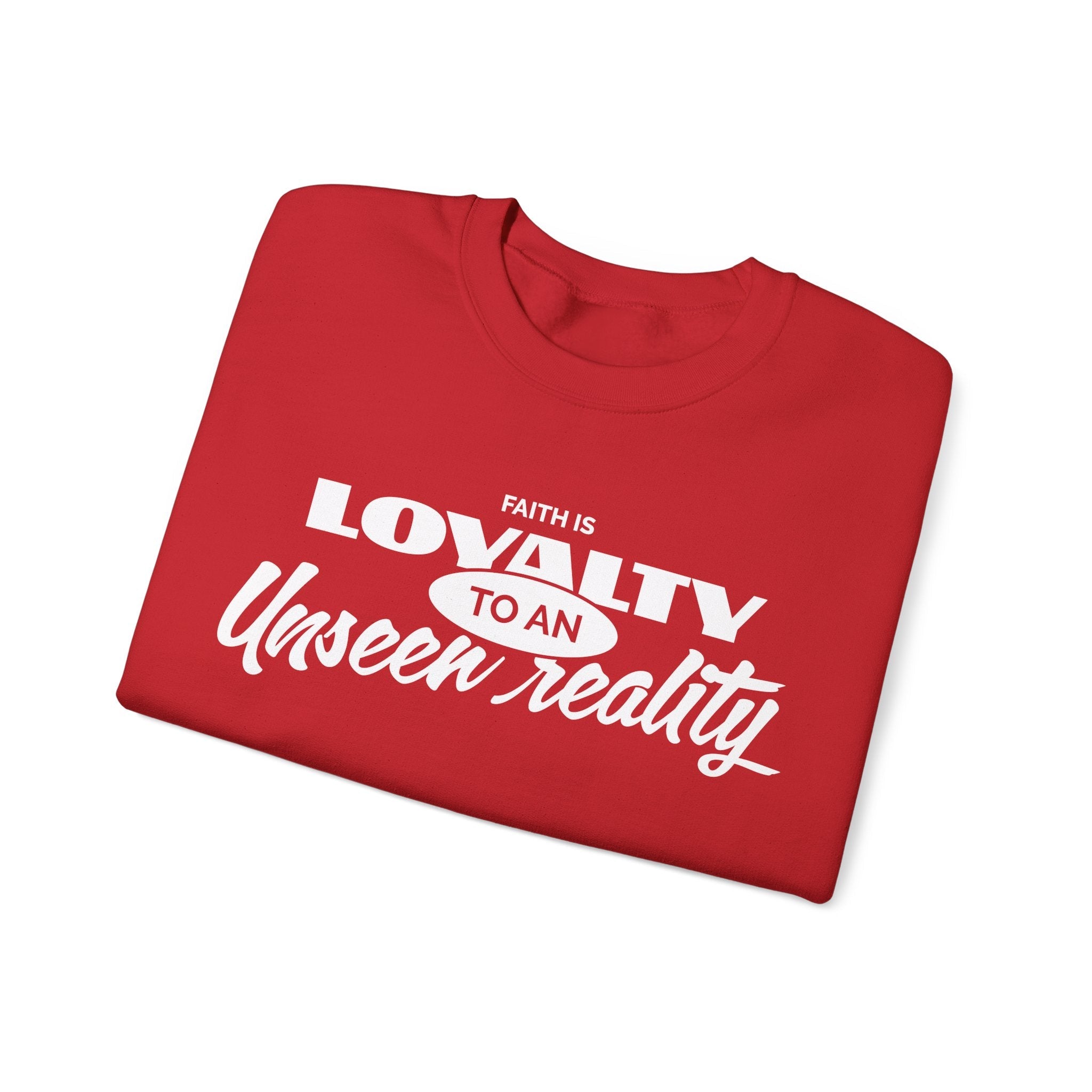 Loyalty To An Unisex Heavy Blend™ Crewneck Sweatshirt - TBM