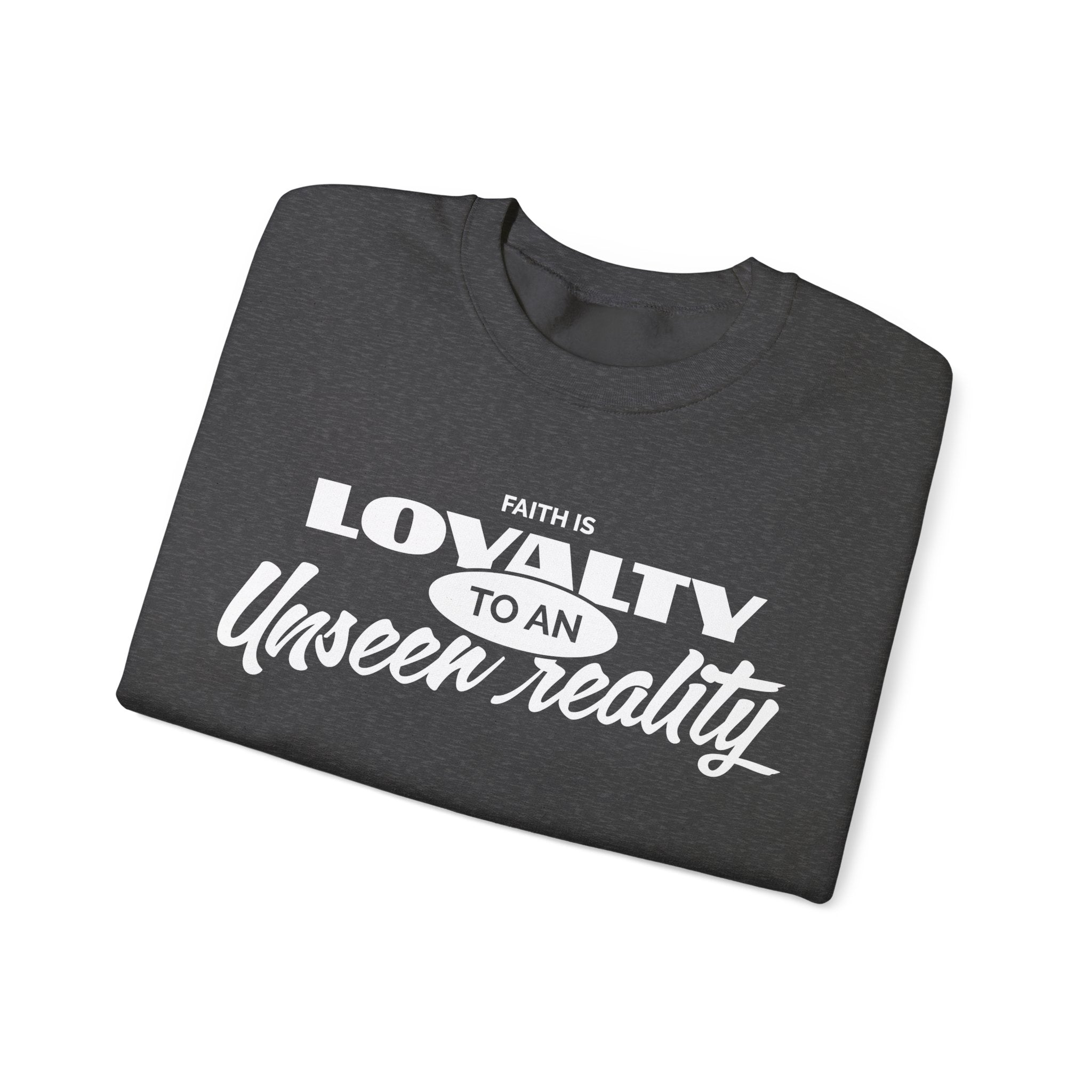 Loyalty To An Unisex Heavy Blend™ Crewneck Sweatshirt - TBM