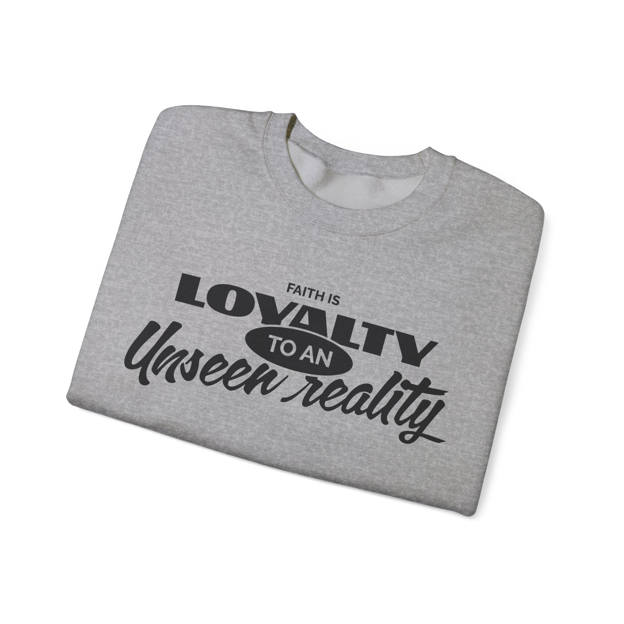 Loyalty To An Unisex Heavy Blend™ Crewneck Sweatshirt - TBM