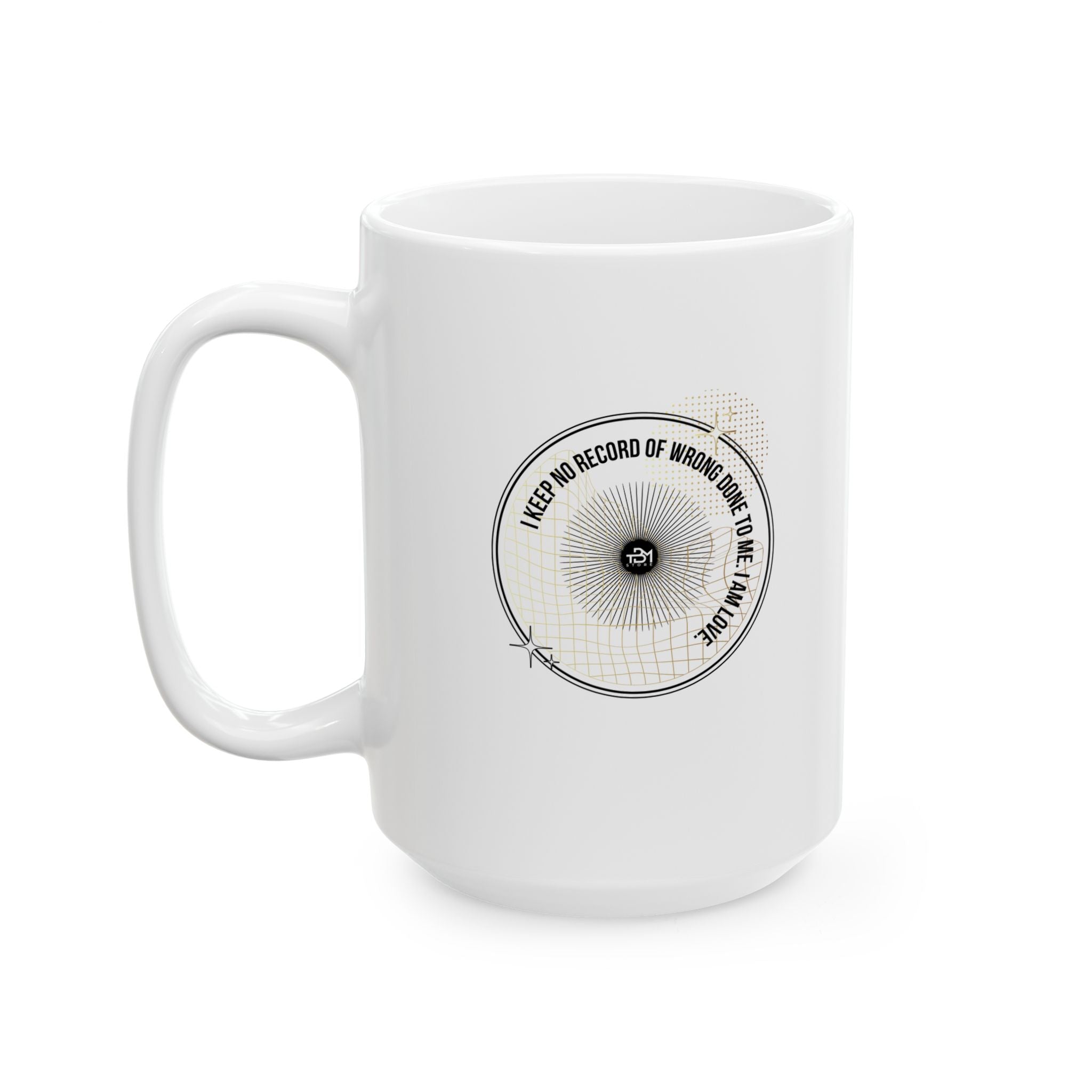 Mug - I Am Love Design Ceramic Coffee Cup (11oz, 15oz) - TBM