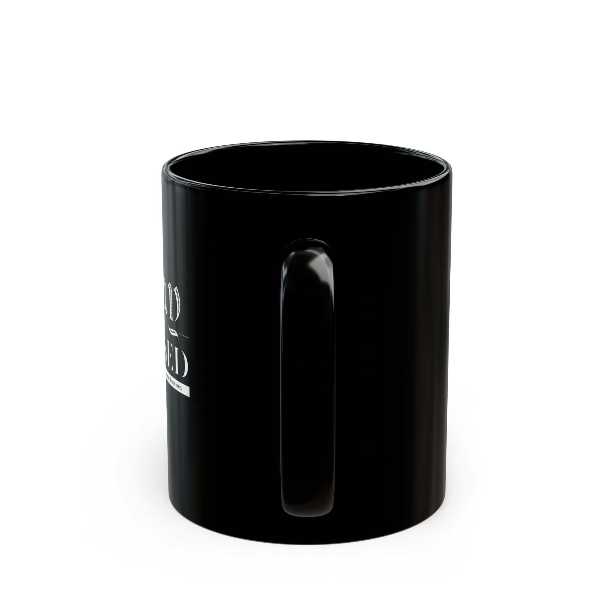 Mug - STAY BLESSED Black Coffee Cup - TBM