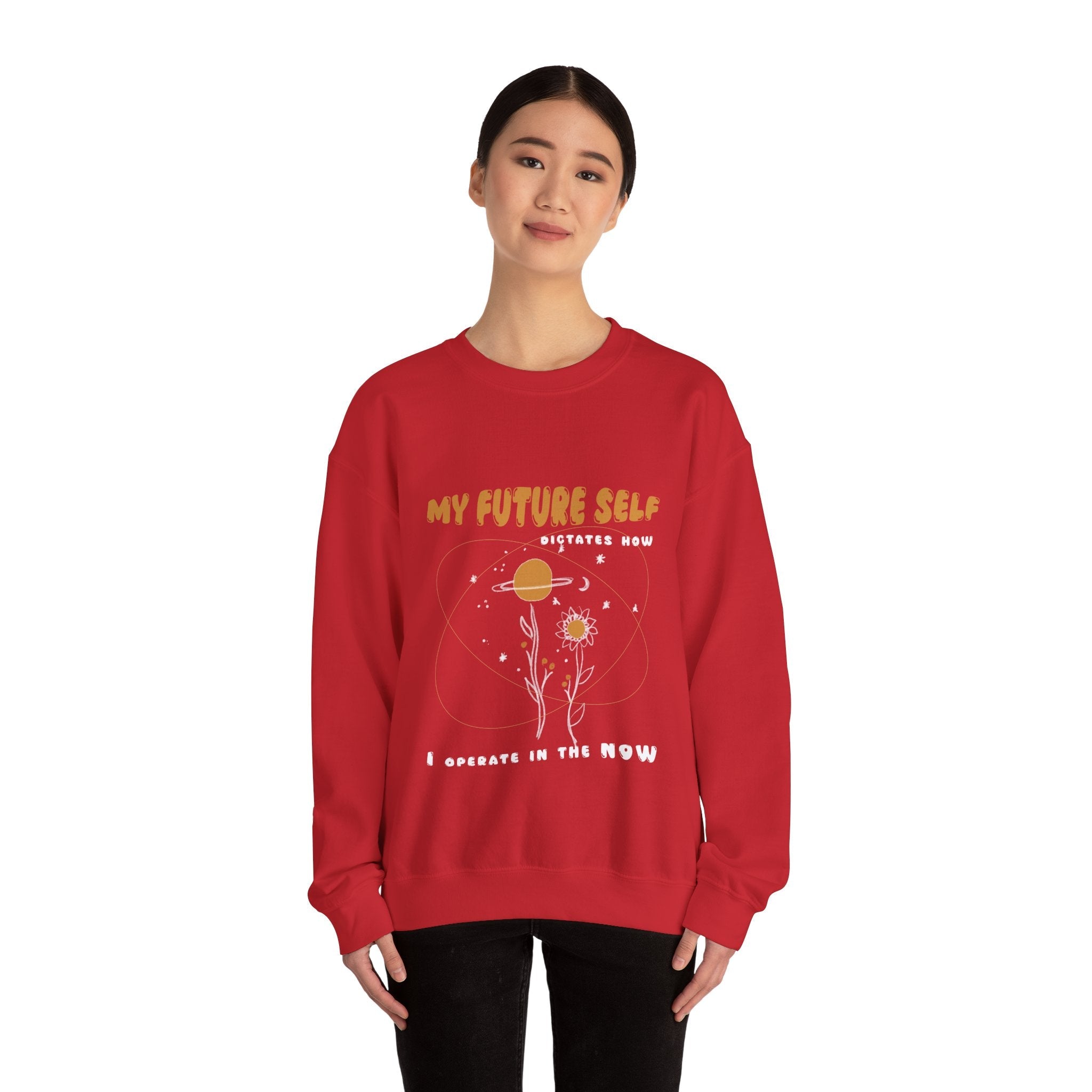 My Future Self Unisex Heavy Blend™ Crewneck Sweatshirt - TBM