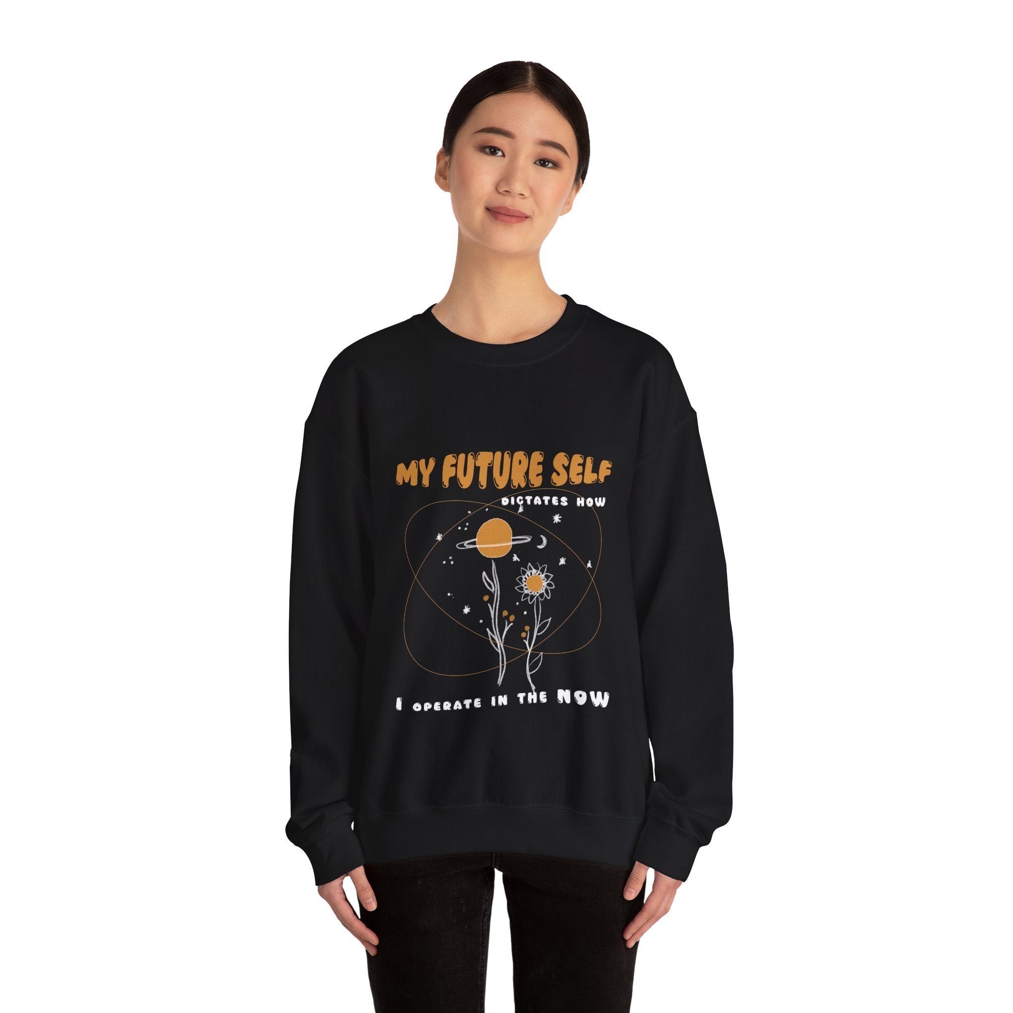 My Future Self Unisex Heavy Blend™ Crewneck Sweatshirt - TBM