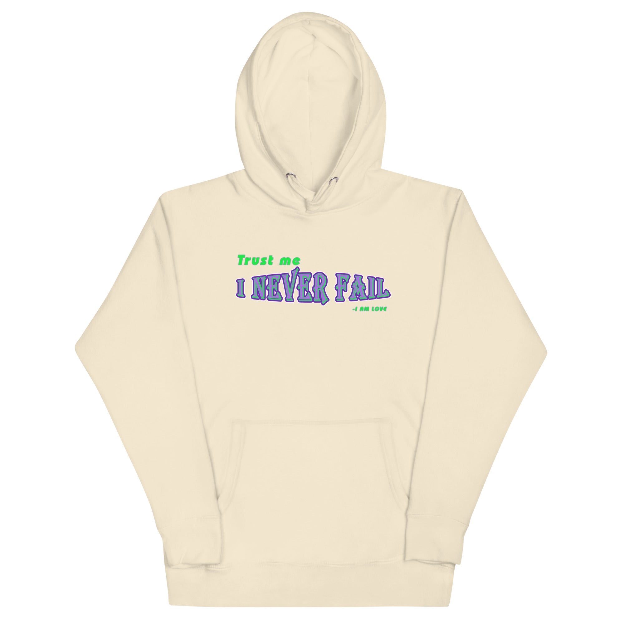 Never Fail Unisex Hoodie - TBM