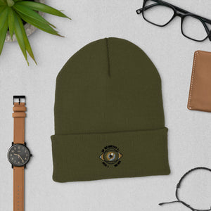 One Eye Cuffed Beanie - TBM
