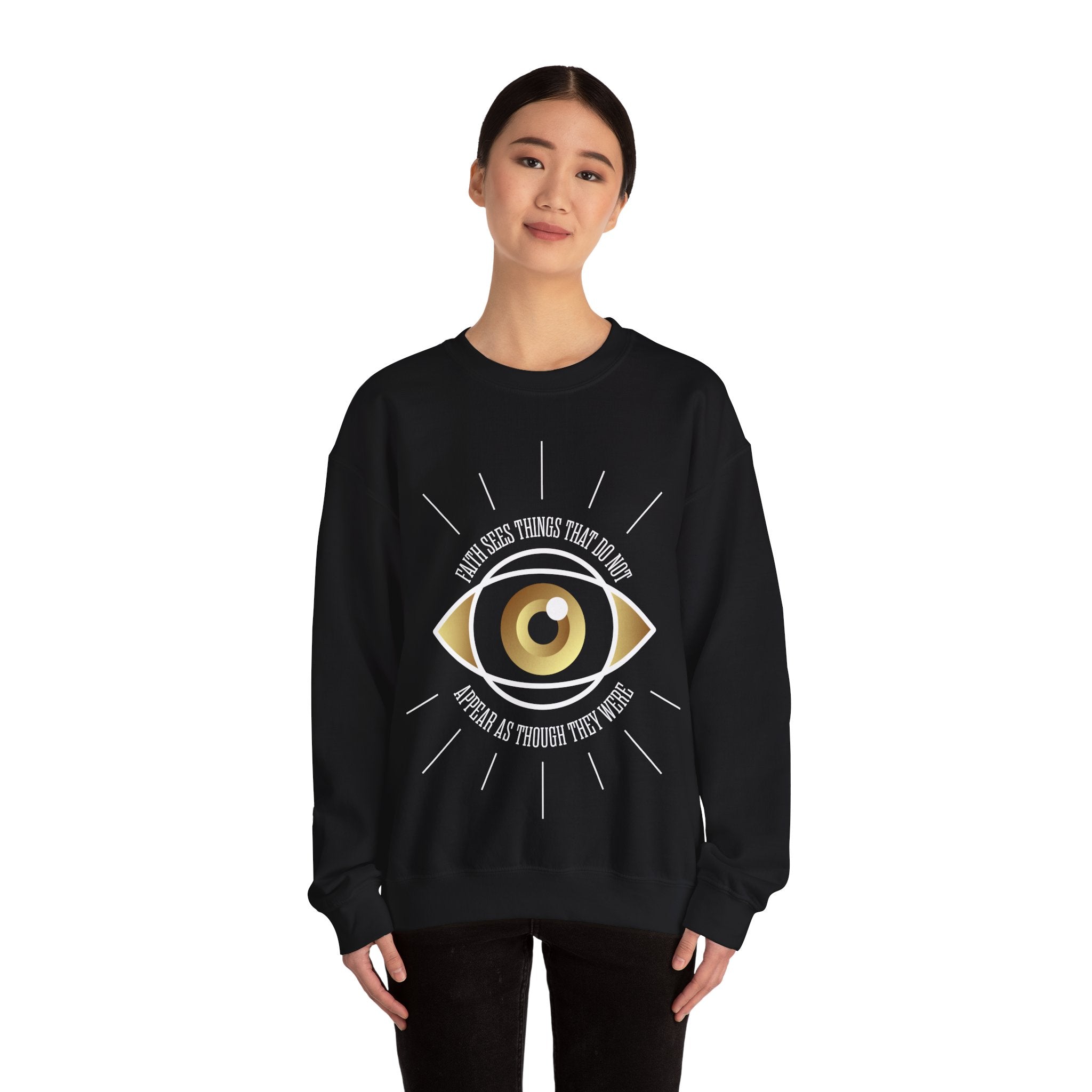 One Eye Unisex Heavy Blend™ Crewneck Sweatshirt - TBM