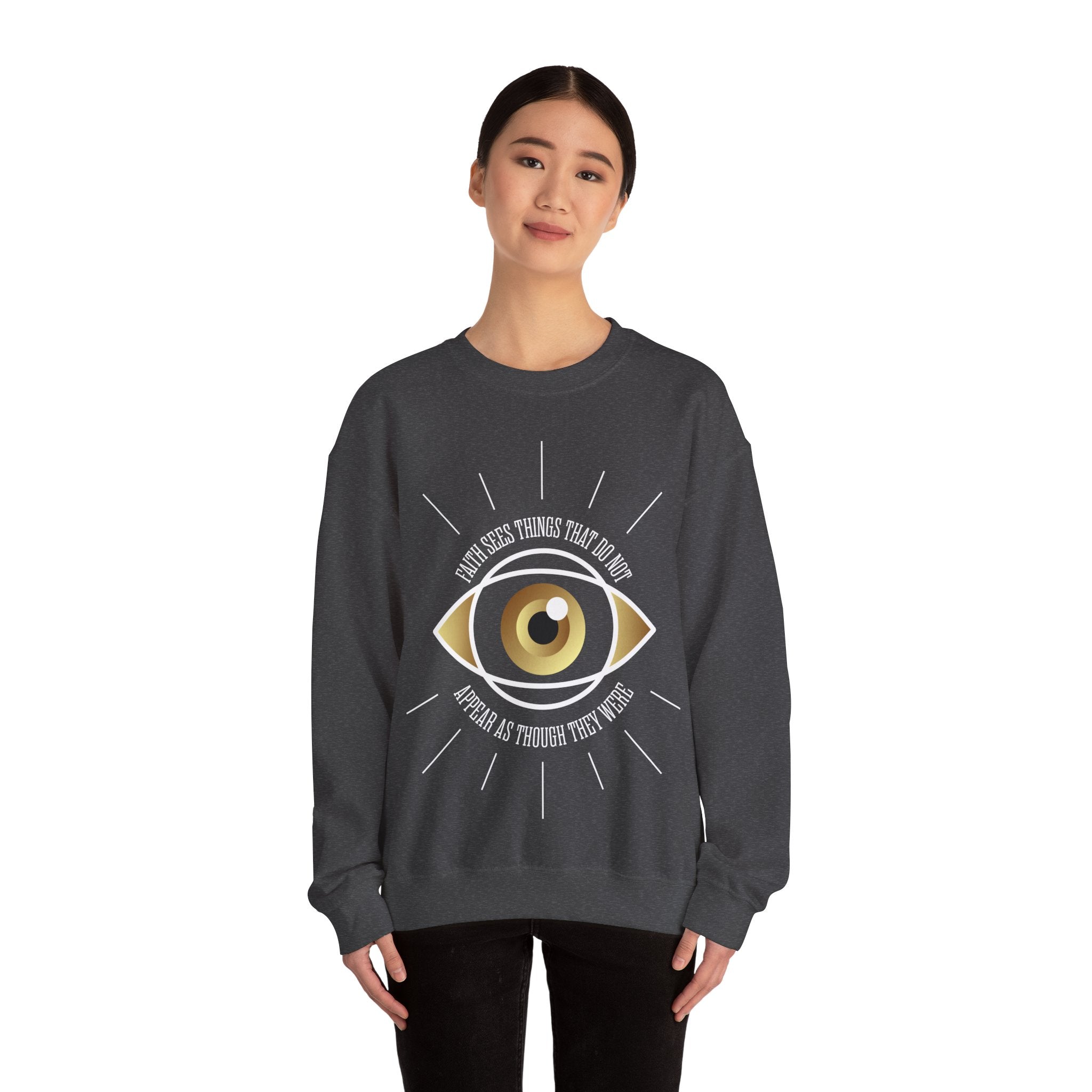 One Eye Unisex Heavy Blend™ Crewneck Sweatshirt - TBM
