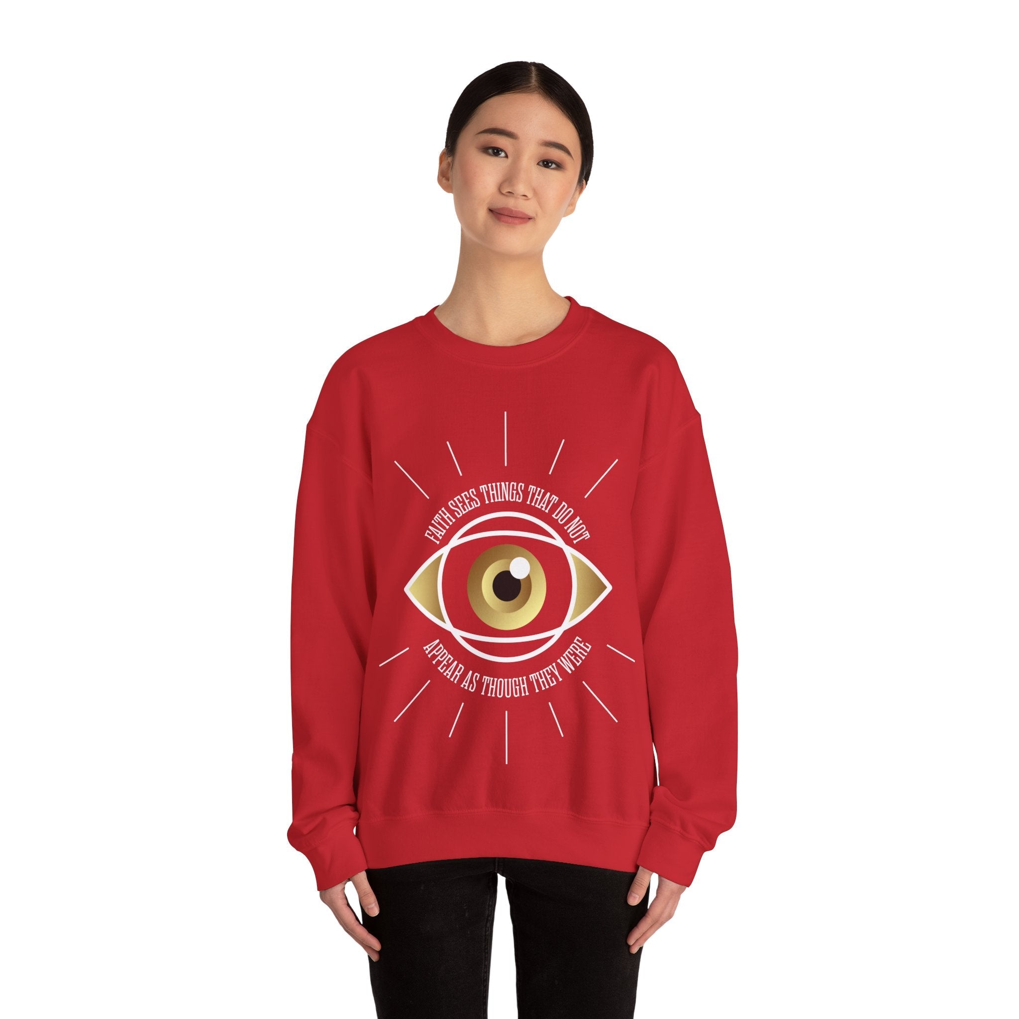 One Eye Unisex Heavy Blend™ Crewneck Sweatshirt - TBM
