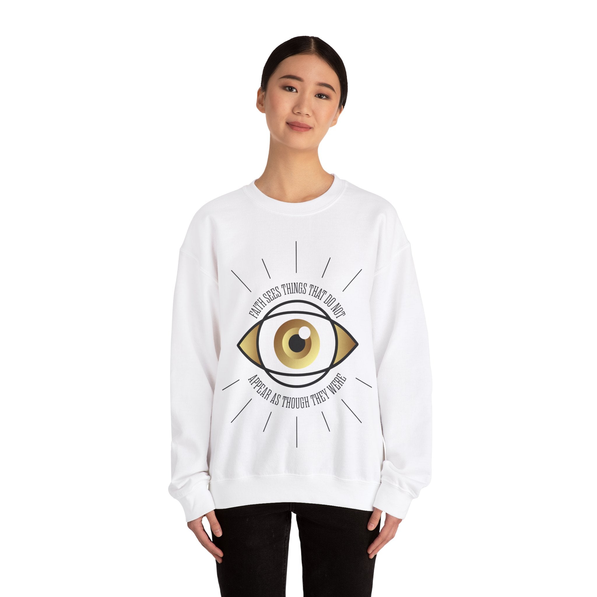 One Eye Unisex Heavy Blend™ Crewneck Sweatshirt - TBM