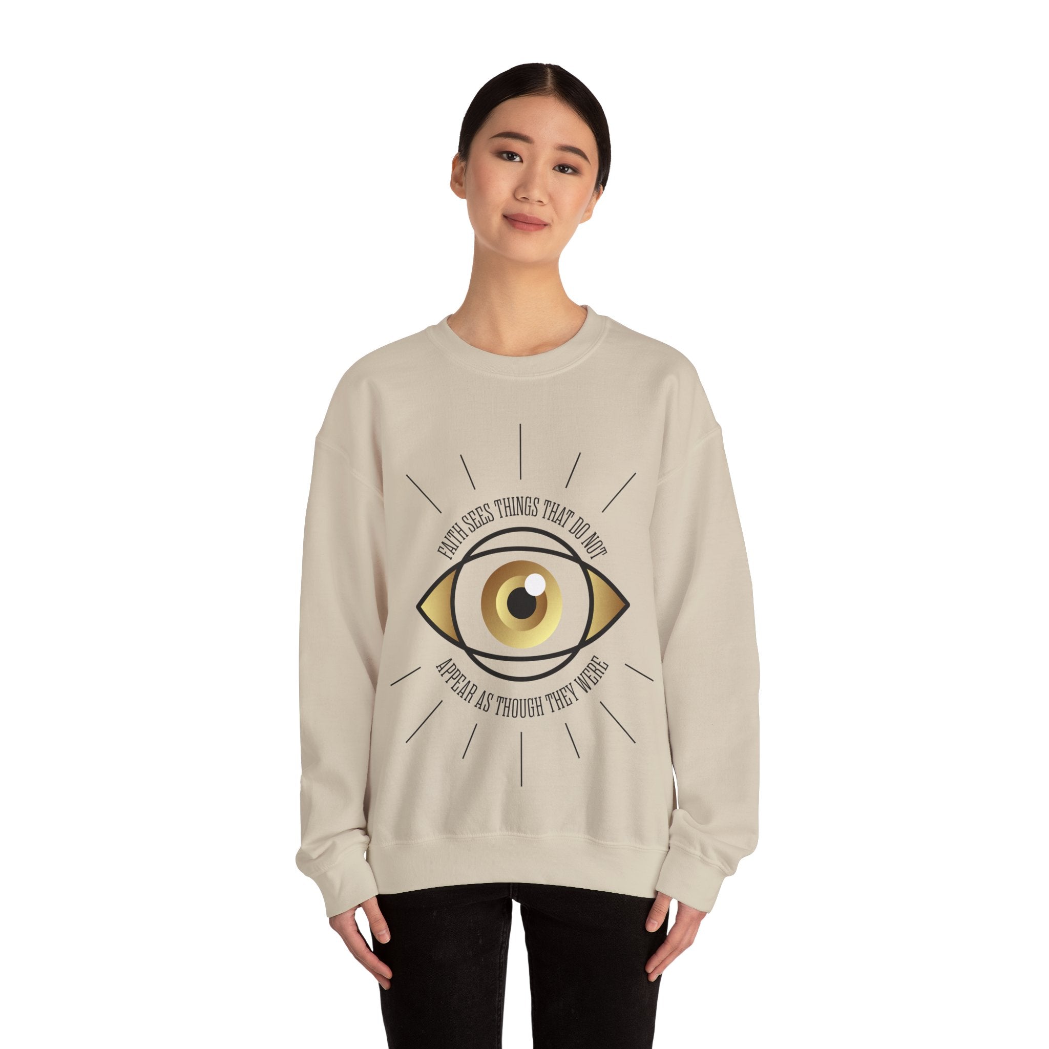 One Eye Unisex Heavy Blend™ Crewneck Sweatshirt - TBM