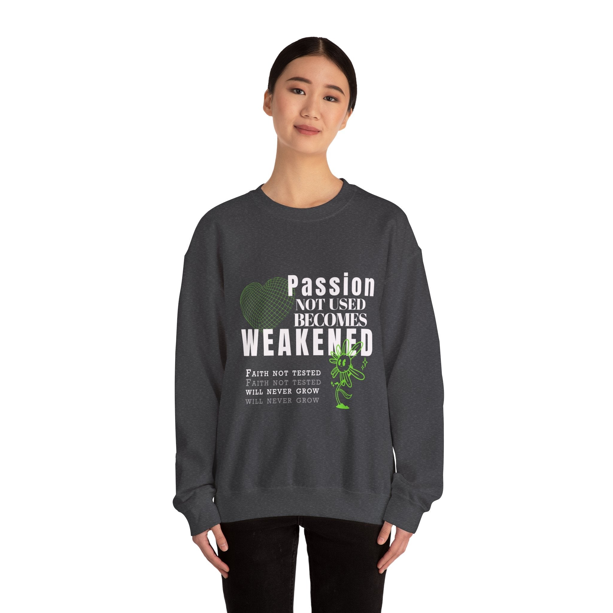 Passion Not Used Unisex Heavy Blend™ Crewneck Sweatshirt - TBM