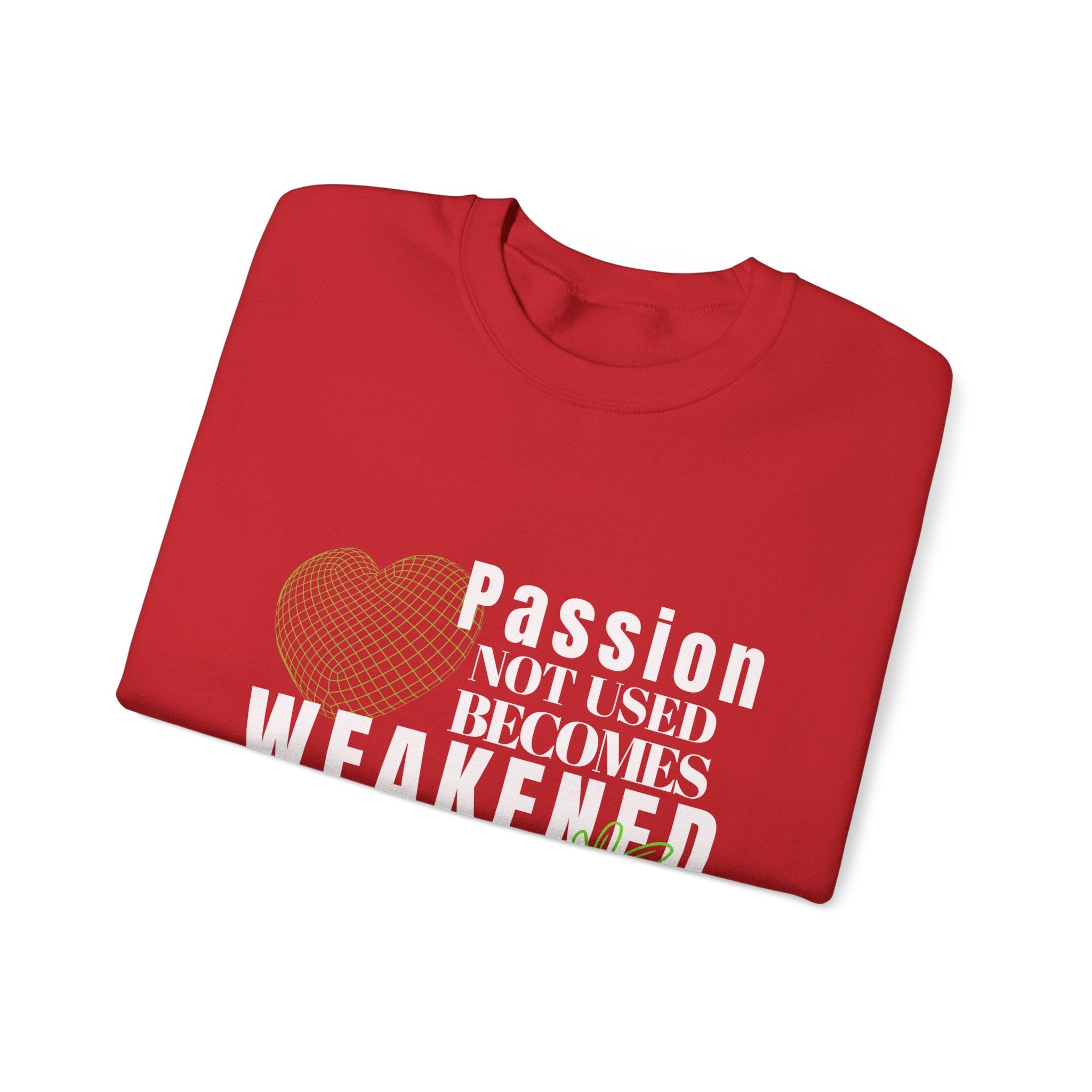Passion Not Used Unisex Heavy Blend™ Crewneck Sweatshirt - TBM
