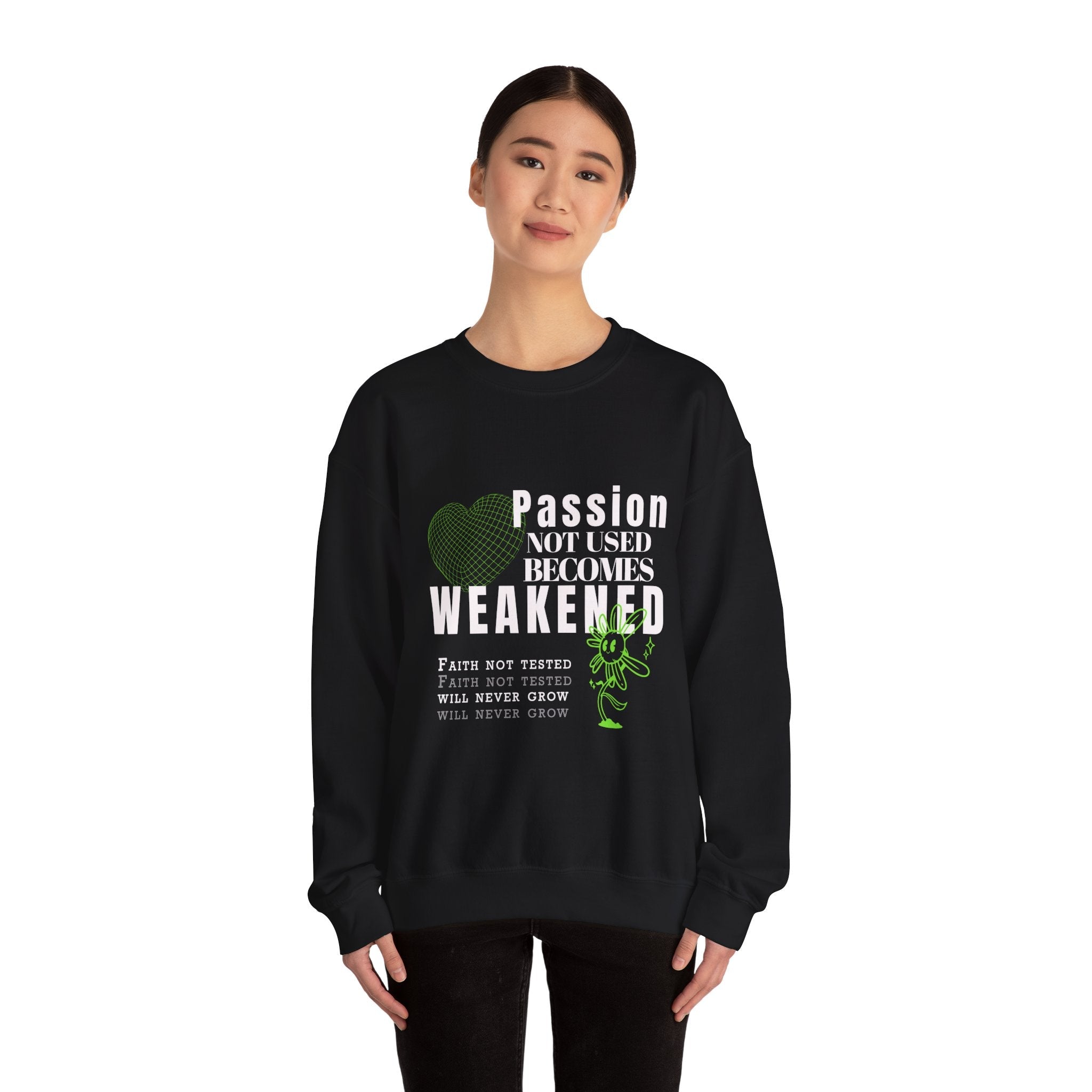 Passion Not Used Unisex Heavy Blend™ Crewneck Sweatshirt - TBM