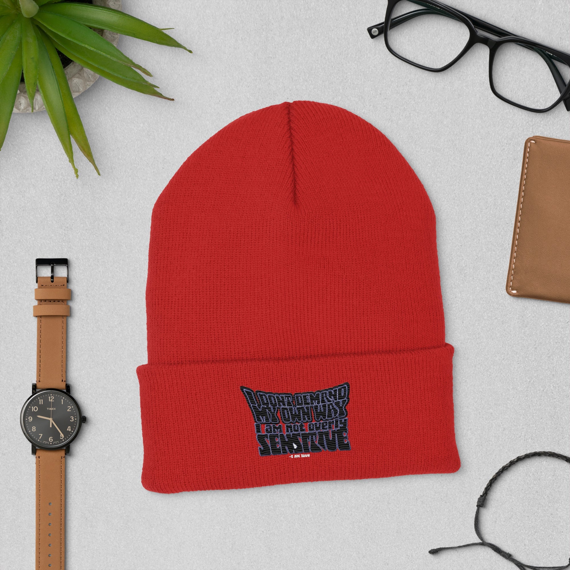 SensitiveCuffed Beanie - TBM