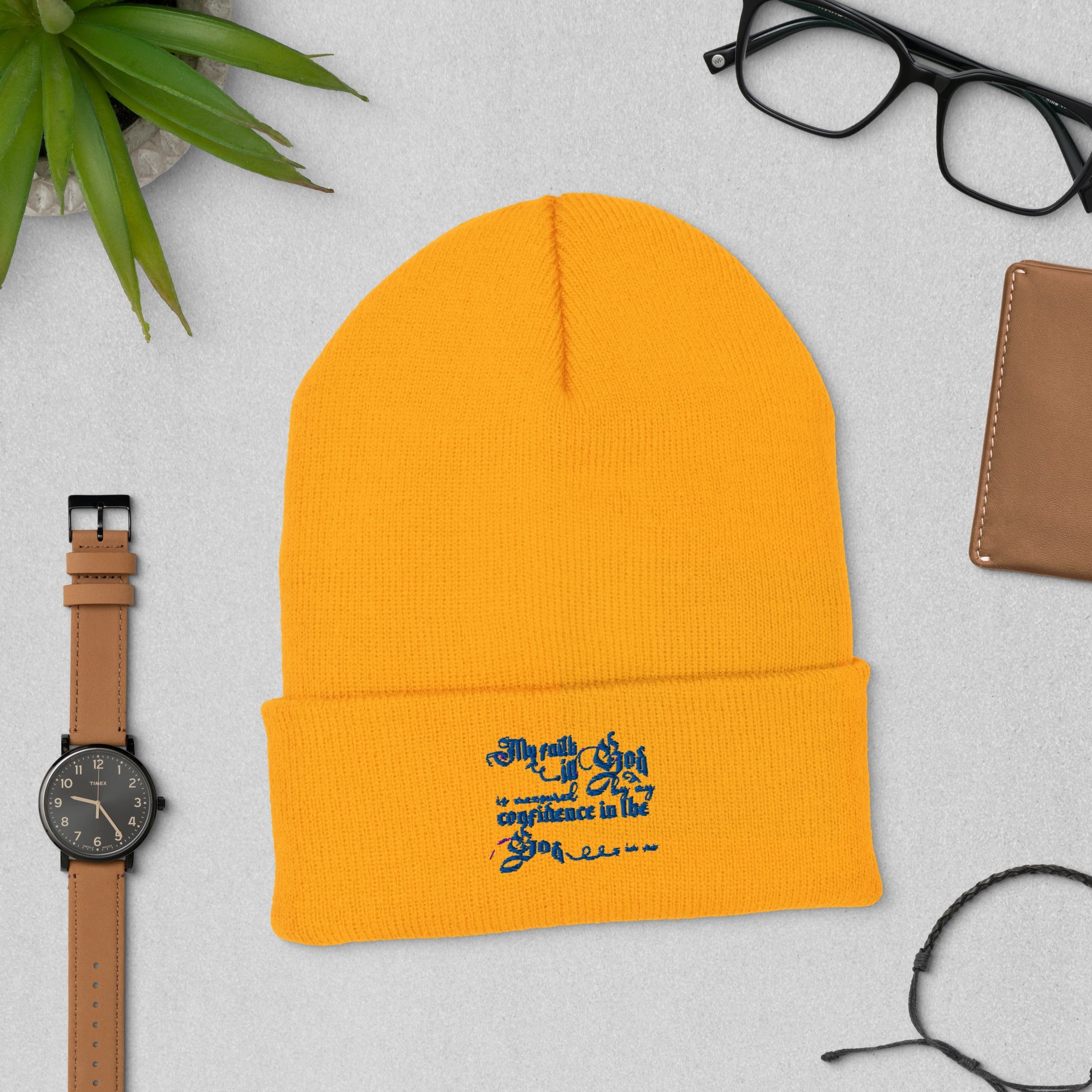 The Faith Cuffed Beanie - TBM