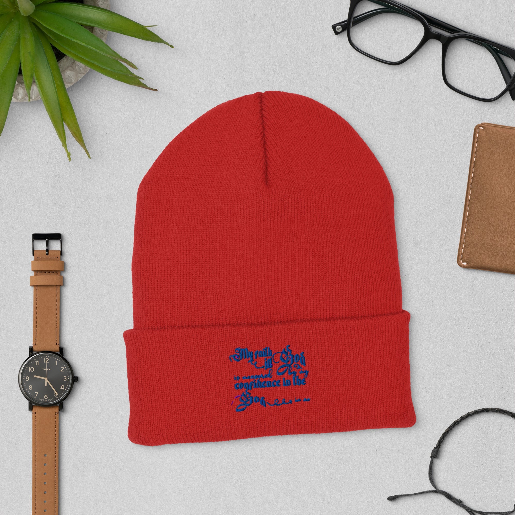 The Faith Cuffed Beanie - TBM