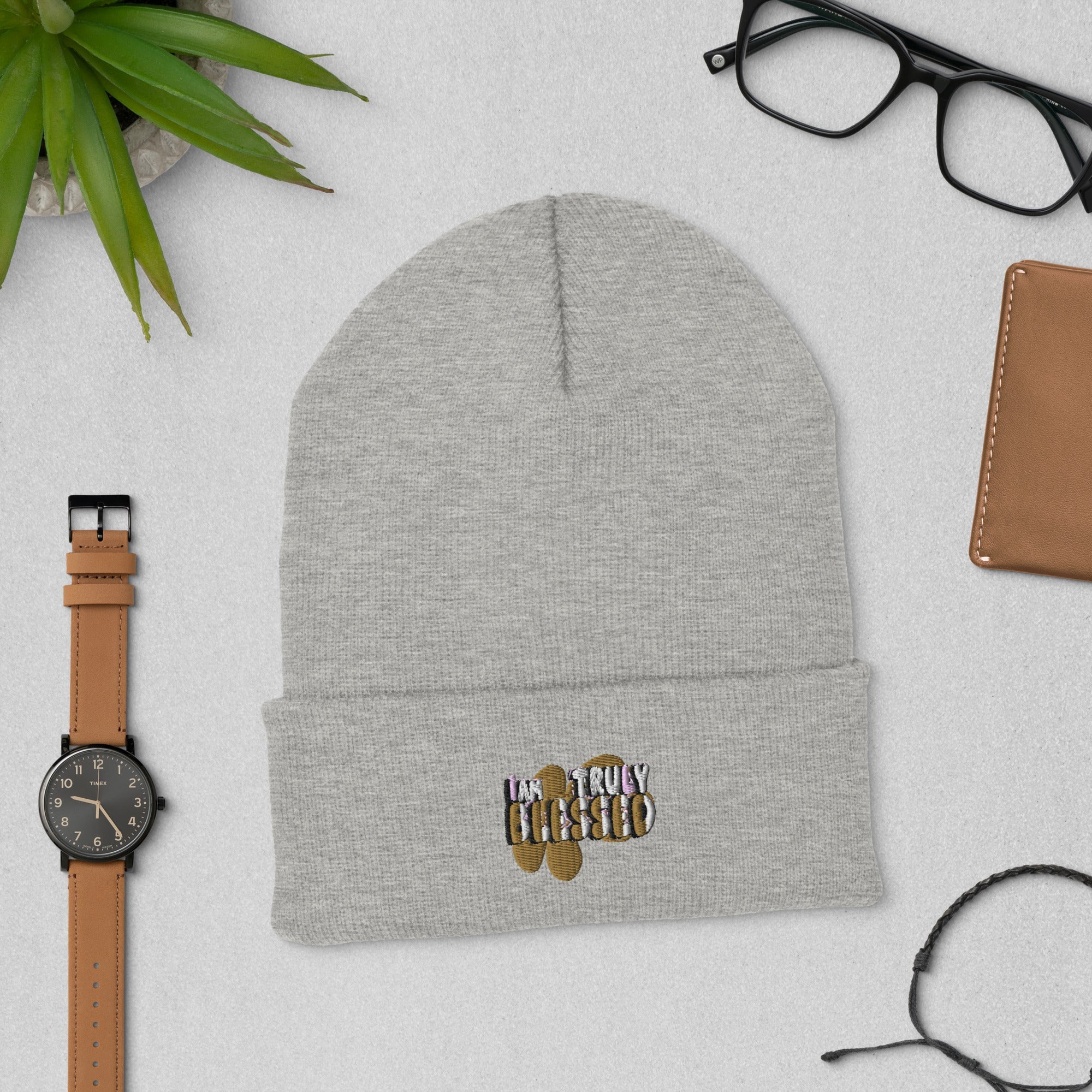 Truly Blessed Cuffed Beanie - TBM