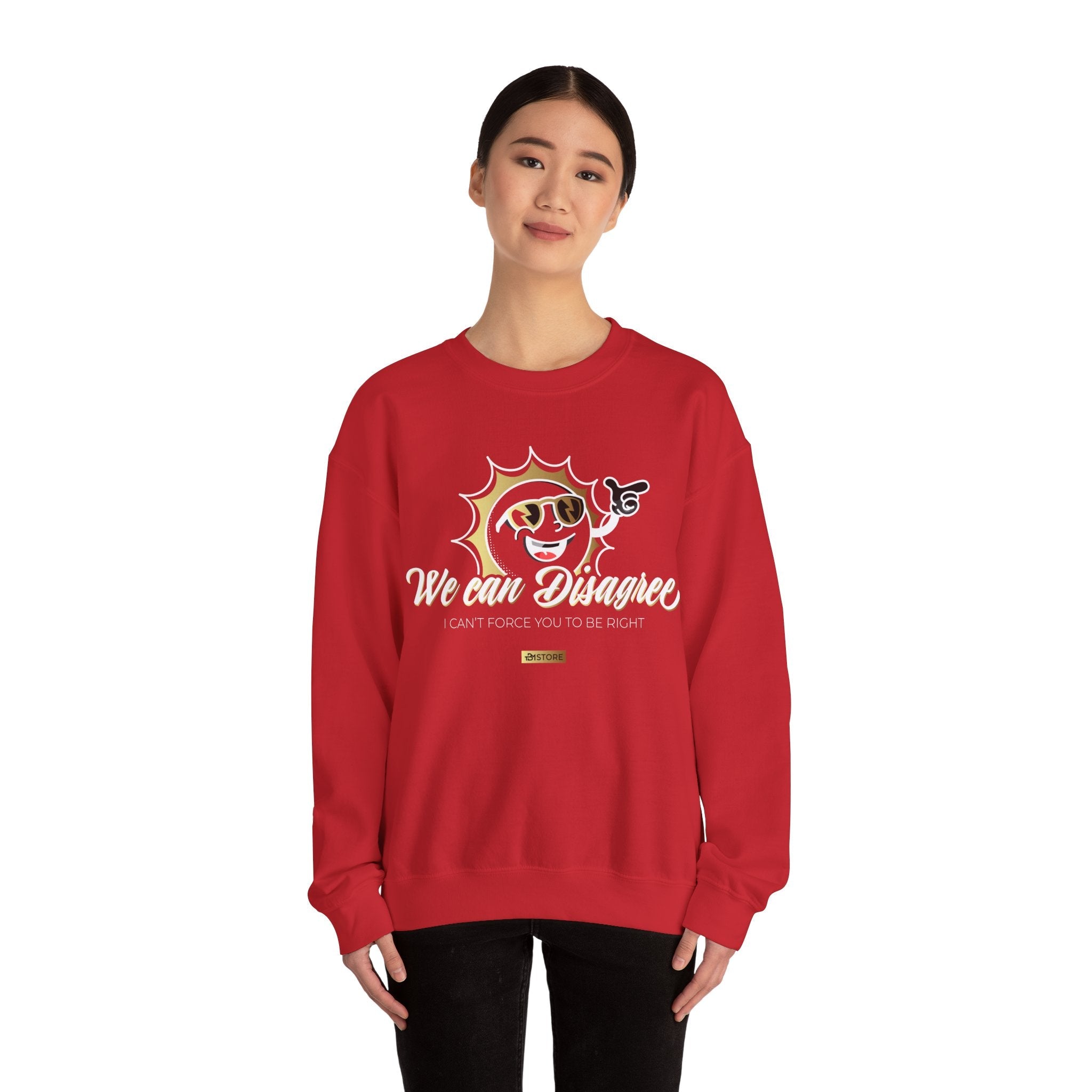 We are Disagree Unisex Heavy Blend™ Crewneck Sweatshirt - TBM