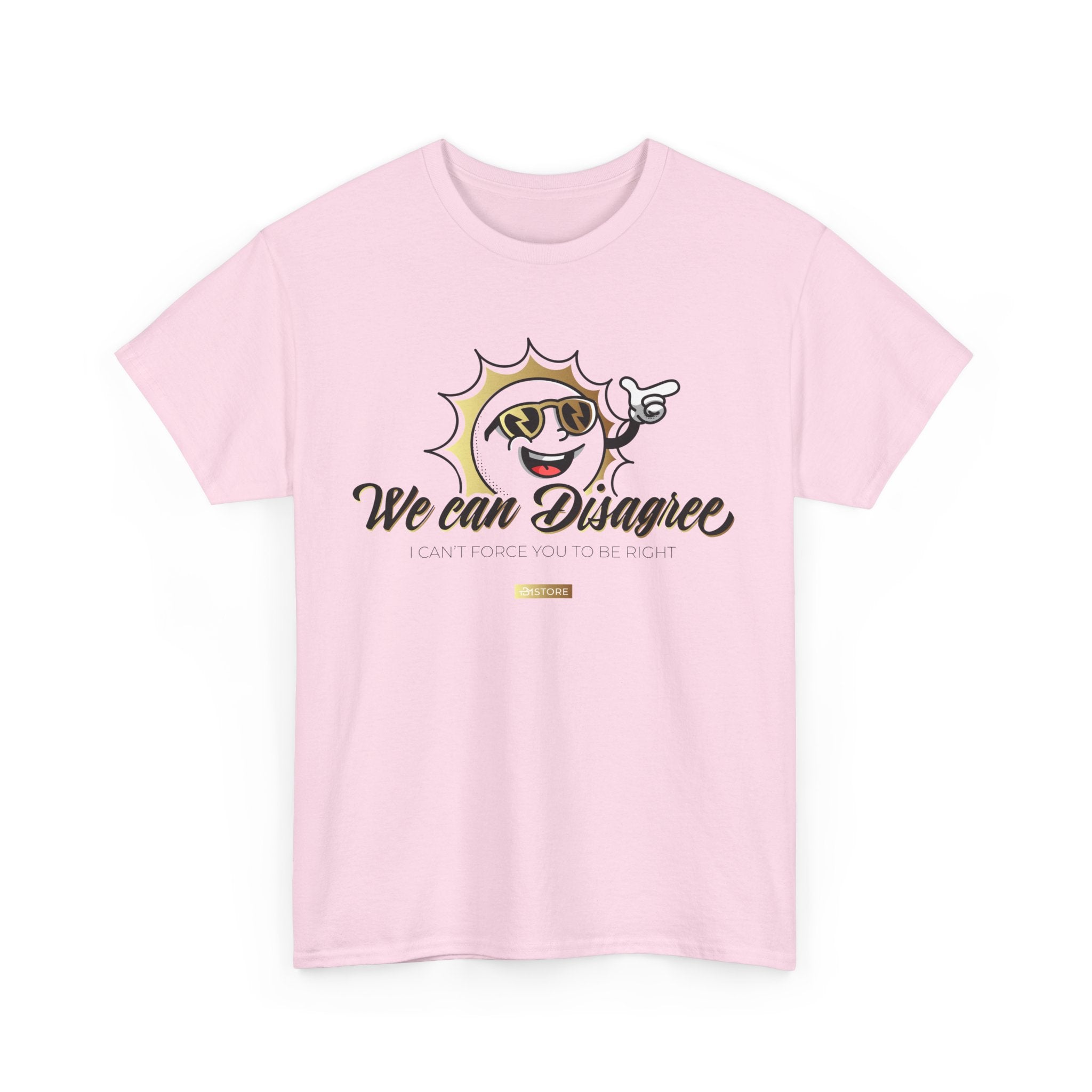 We Can Disagree Unisex Heavy Cotton Tee - TBM