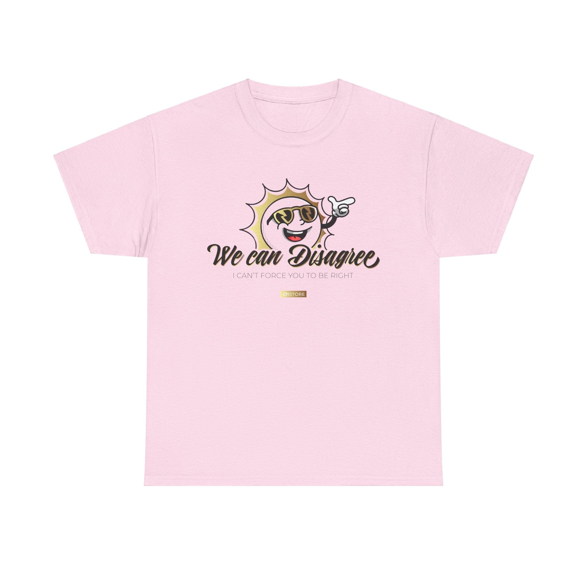We Can Disagree Unisex Heavy Cotton Tee - TBM