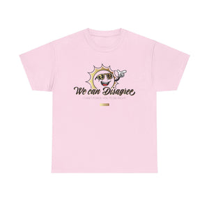 We Can Disagree Unisex Heavy Cotton Tee - TBM